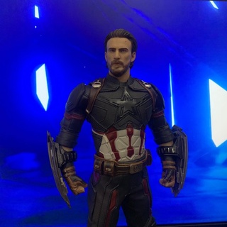 Mô hình Tượng tĩnh Cap râu - Captain America infinity war empire toys, crazy toys - Avengers