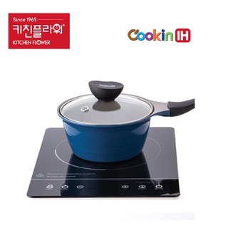 Nồi bếp từ KITCHEN FLOWER NY-3006, 18cm/ sản xuất Hàn Quốc/ Nhập khẩu chính hãng