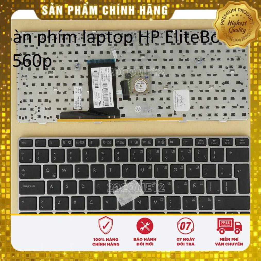 [Mã 11ELSALE hoàn 7% đơn 300K] ⚡Bàn phím laptop HP EliteBook 2560p