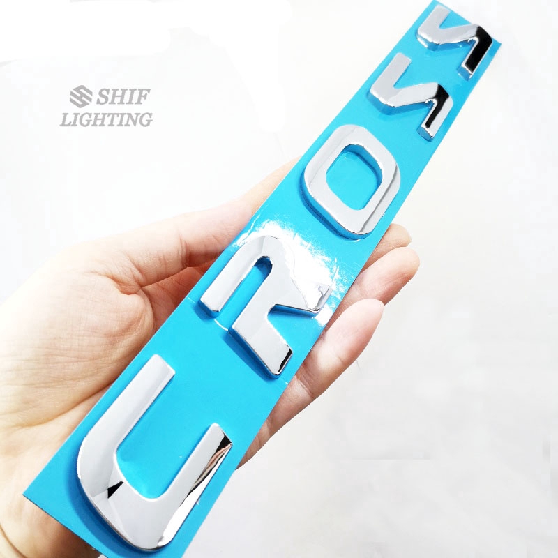 1 Miếng Dán Chữ Thập Bằng ABS Thay Thế Cho Xe Hơi Mitsubishi Cross