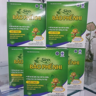 Siro ho, bổ phế , nhuận phế , bổ phổi BẢO PHẾ NHI