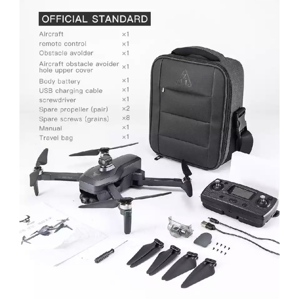 Flycam SG906 Max, SG906 Pro 3, Camera 4K UHD + EVO, Gimbal chống rung EIS 3 trục, Cảm biến Tránh chướng ngại vật | BigBuy360 - bigbuy360.vn