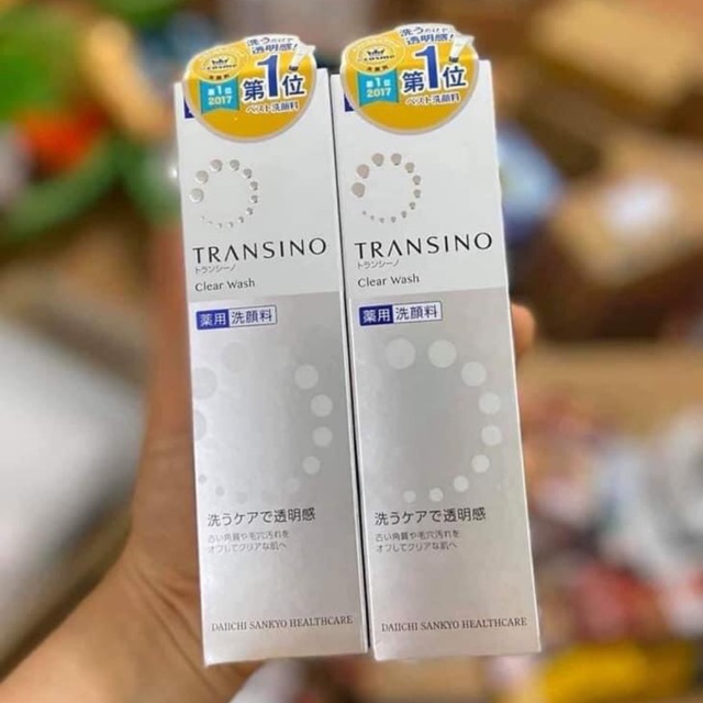 Sữa rửa mặt transino mẫu mới