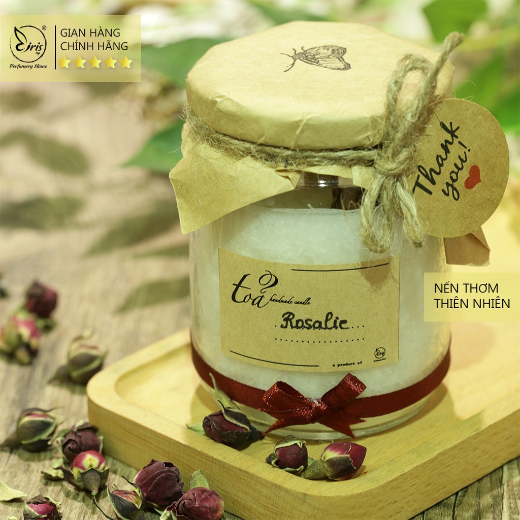 Nến nước hoa Rosalie | Tỏa Handmade Candle