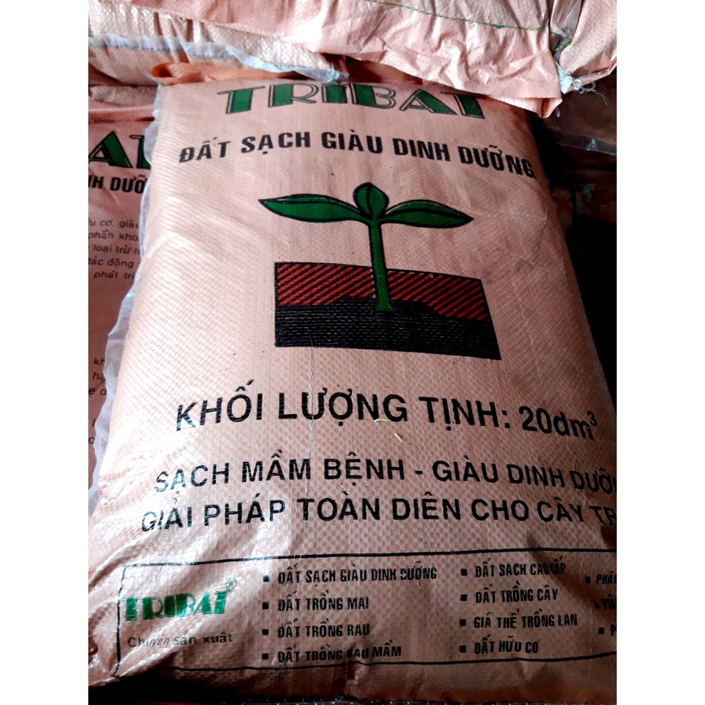 Đất Sạch Tribat Giàu Dinh Dưỡng 20Dm3