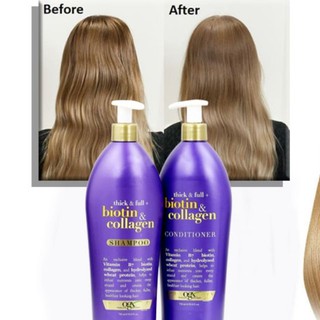 Cặp Gội Xả OGX Biotin & Collagen 335ml