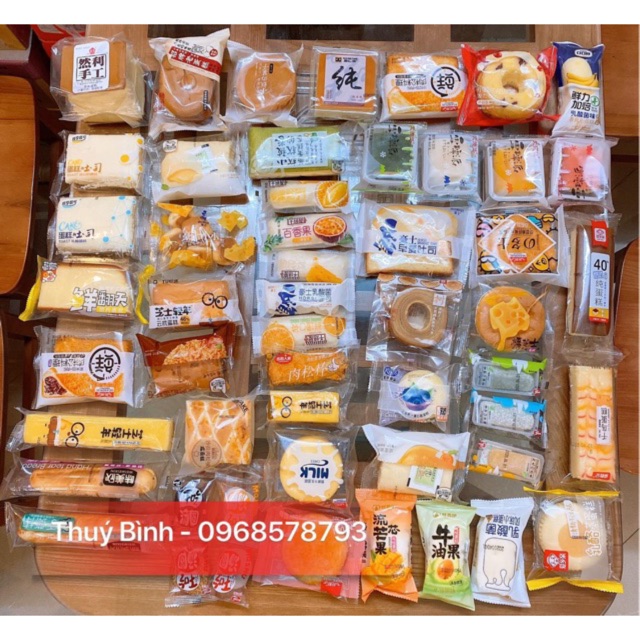 Bánh Mix >40 Loại Thùng 2,5kg