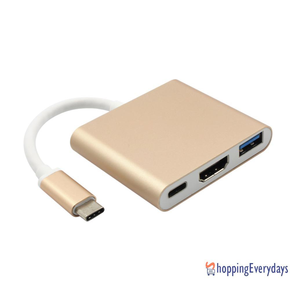 Bộ Chuyển Đổi Type C Sang 4k Hdmi-Compatible Usb 3.0 Usb-C 3.1