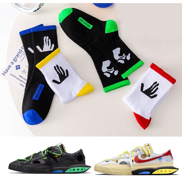 Vớ Tất thể thao cổ cao Nam Nữ phong cách trẻ trung và năng động.