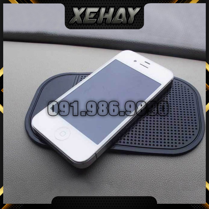 vật dụng chống trượt trên Ô Tô Xe Hơi, Tấm Lót Dán Giữ Điện Thoại miếng cao su silicon nhựa dẻo chống sốc