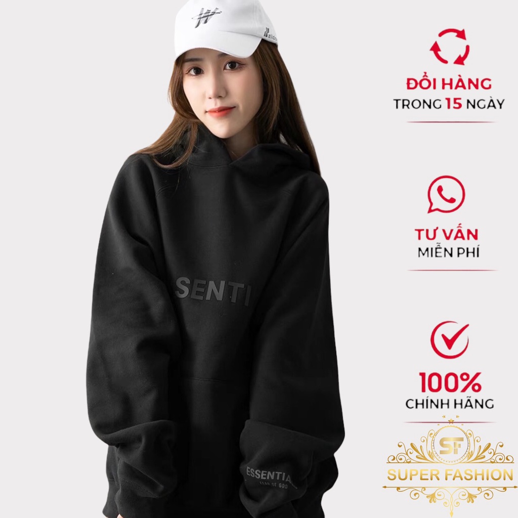 Áo khoác nam nữ hoodie form rộng nỉ ngoại mền mịn đẹp mê ly SF SUPER FASHION