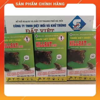 [XẢ KHO] Thuốc diệt chuột sinh học KILLRATgói 50g