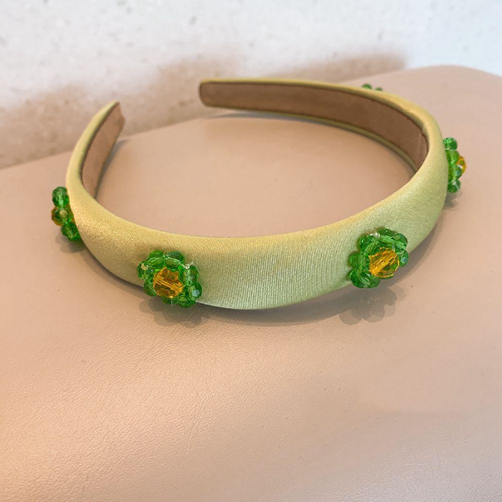 Băng Đô Hoa 15H Màu Trơn Phong Cách Bohemia Thời Trang Cho Nữ