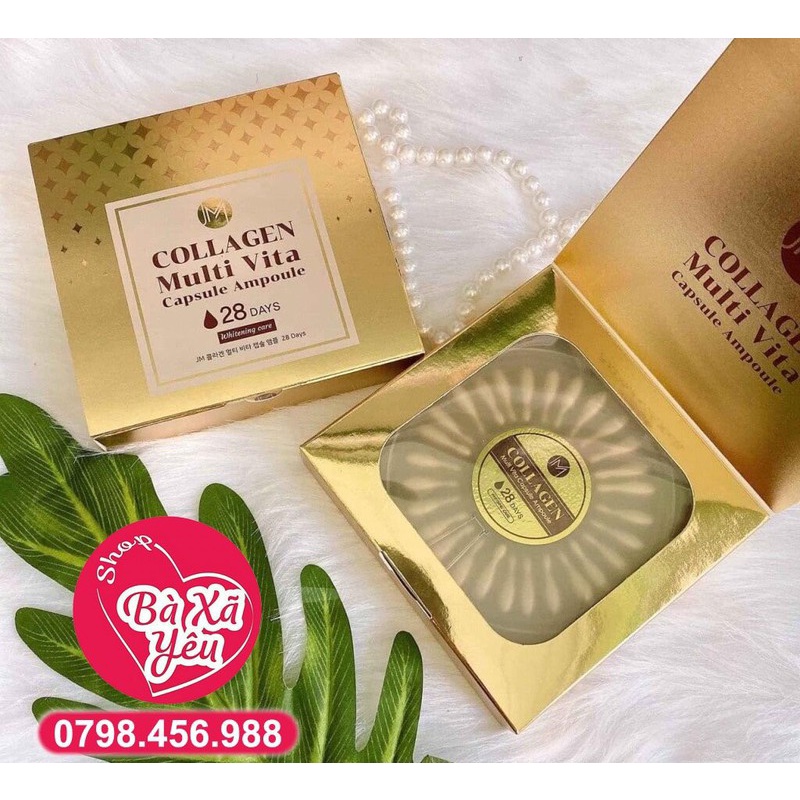 Tinh Chất JM Collagen Multi Vita Capsule Ampoule 28 Days - BX3330