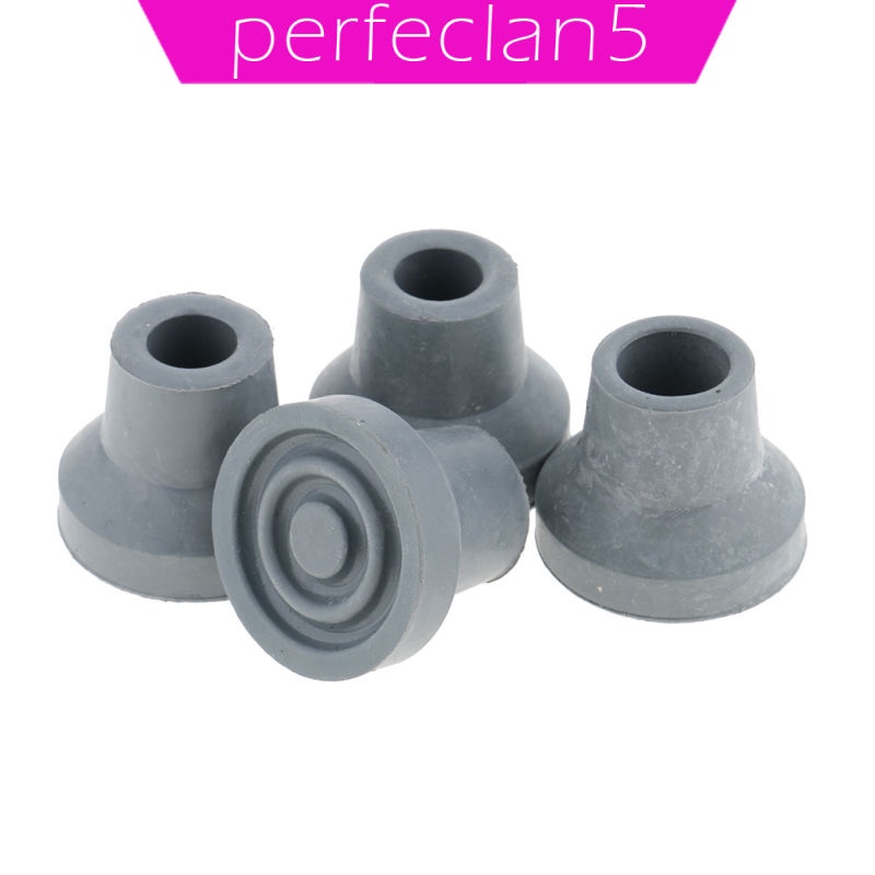 Set 4 đầu bịt gậy chống đi bộ chống trượt tiện dụng 13mm