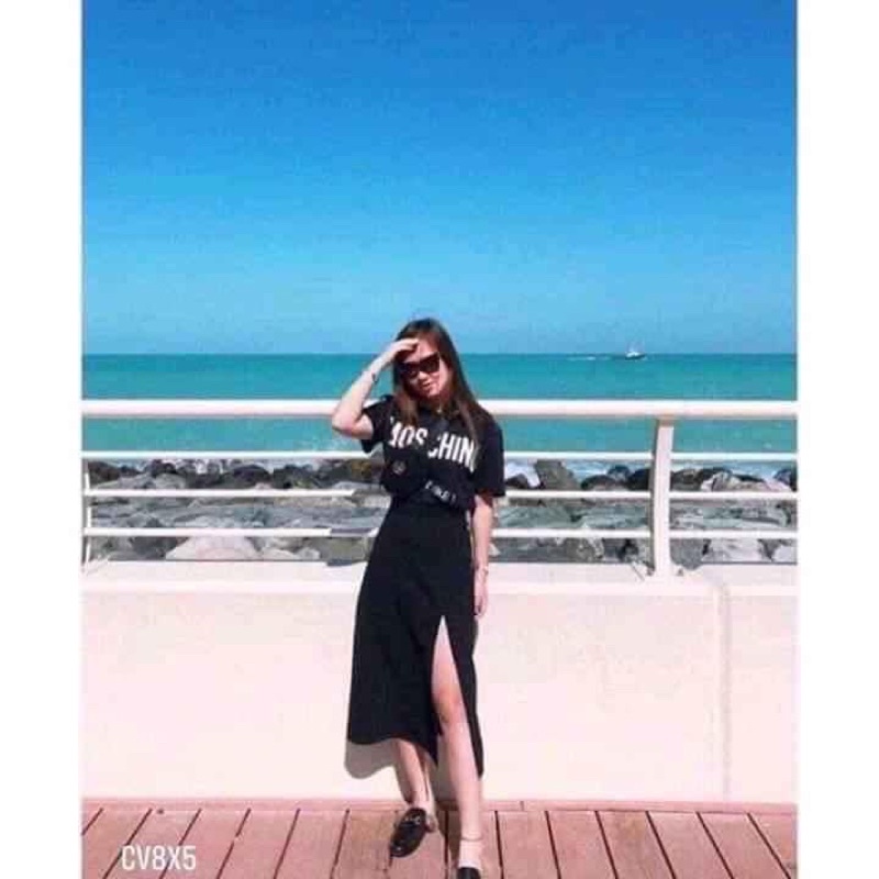 chân váy xẻ tà hót hít | BigBuy360 - bigbuy360.vn