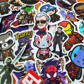 Sticker dán chống nước cao cấp MARVEL