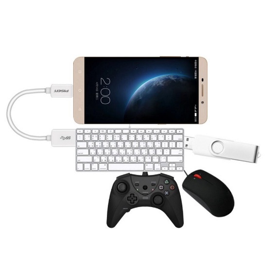 Cáp OTG CỔNG TYPE C TO USB, 15CM -  Hàng chính hãng 100%, bảo hành 12 tháng