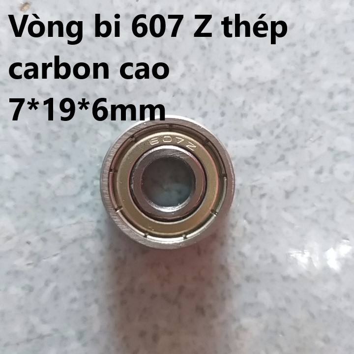 Vòng bi 607 kích thước 7*19*6mm chuyên dụng giá sỉ