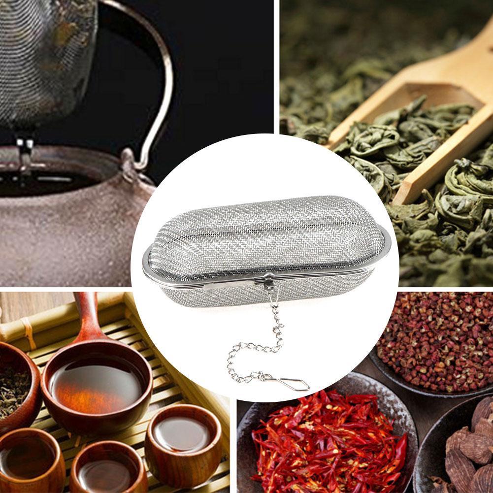 Dụng Cụ Lọc Trà Bằng Thép Không Gỉ Có Thể Tái Sử Dụng H6I1