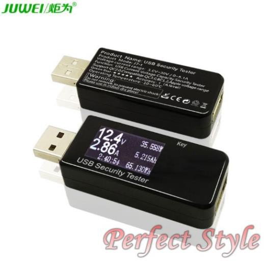 Thiết bị test JUWEI Safety Tester J7-t / USB test đo dòng sạc điện thoại, kiểm tra pin sạc dự phòng sbay