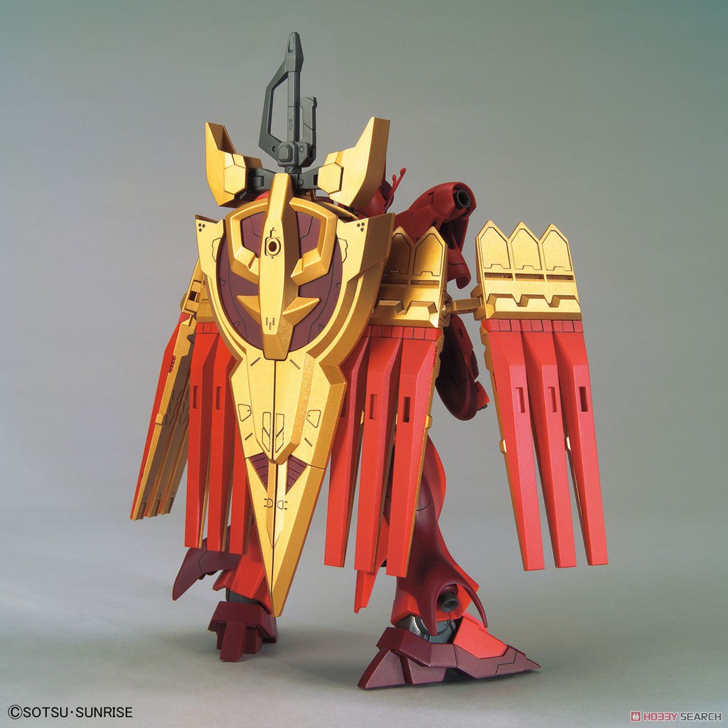 Đồ chơi lắp ráp Anime Nhật Bandai Gundam HGBD:R 05 Nu-Zeon Gundam Serie HG Build Divers: Rise