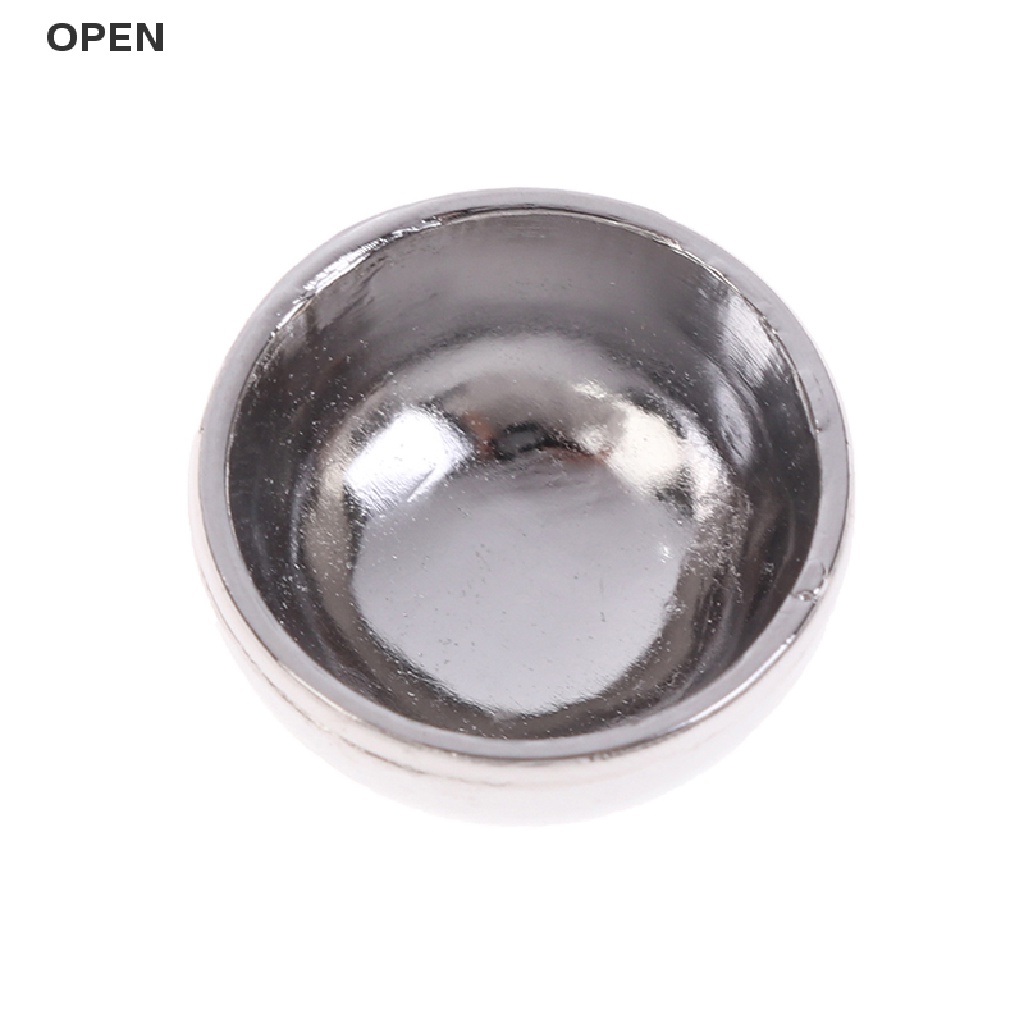 Op 1 Bộ Chén Và Đũa Mini Màu Vàng Bạc Phụ Kiện Cho Búp Bê Thu Nhỏ my