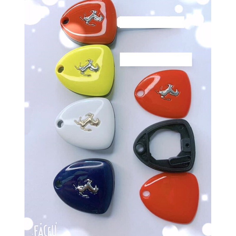 Phôi chìa khoá xe EXCINTER , SIRIUS FI độ mẫu Ferrari ( tặng kèm 1 chìa nguyên bản )