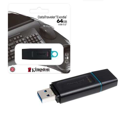 USB 64GB Kingston Data Traveler 3.2 Gen 1 Exodia 64GB DTX