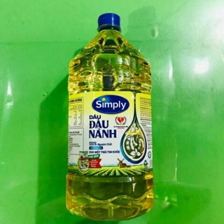 Combo dầu ăn simply 2 lít hong3