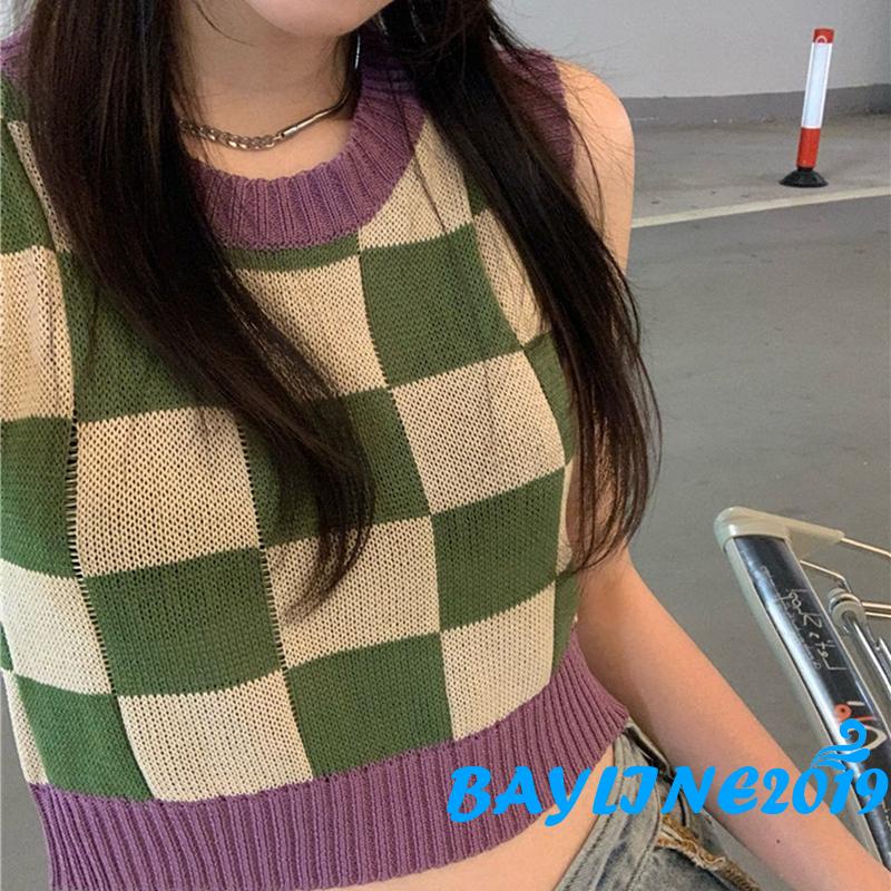 Áo Lửng Không Tay Thời Trang Dành Cho Nữ