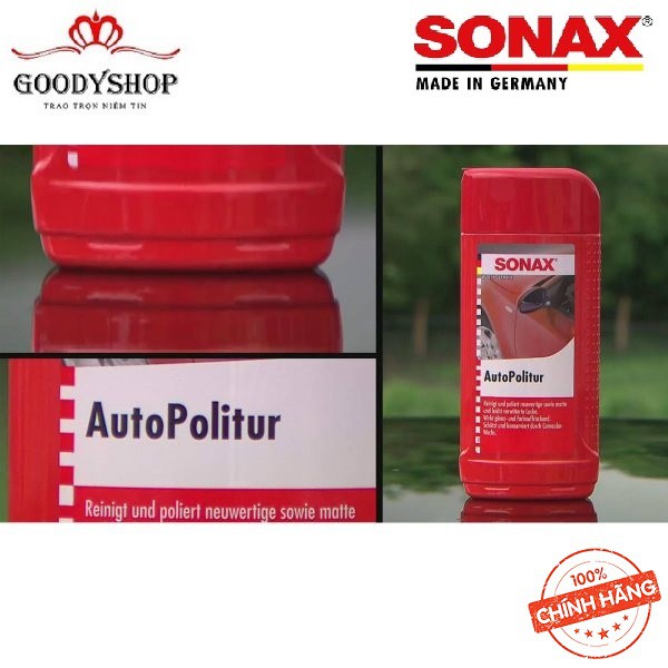 Kem Đánh Bóng Sơn Xe SONAX CarPolish 250ml 300100