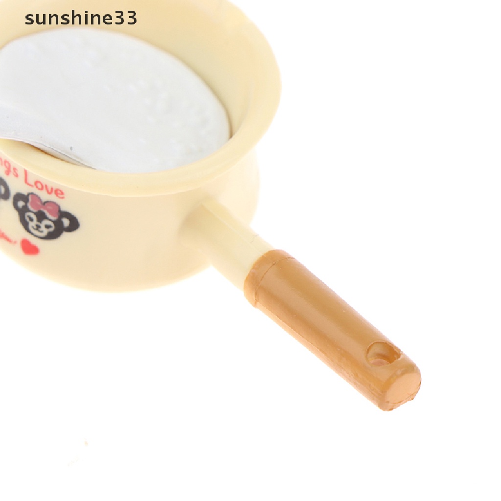 Mô Hình Bình Sữa Mật Ong Mini Tỉ Lệ 1: 12 Trang Trí Nhà Búp Bê