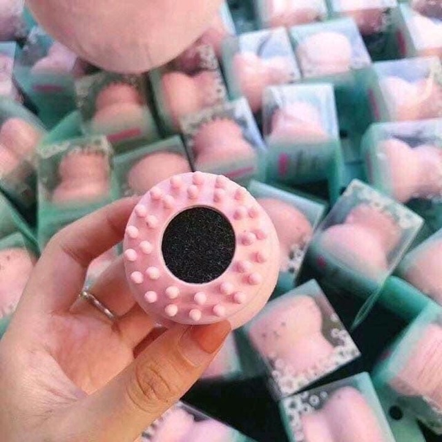 Rửa mặt silicon hinhh bạch tuộc siêu tạo bọt