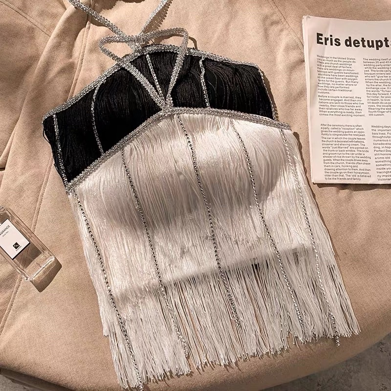 yếm quây tua rua (1139#) (có mút ngực)