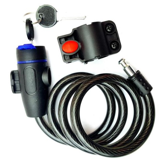 khóa xe đạp gắn yên xe đạp loại nhỏ