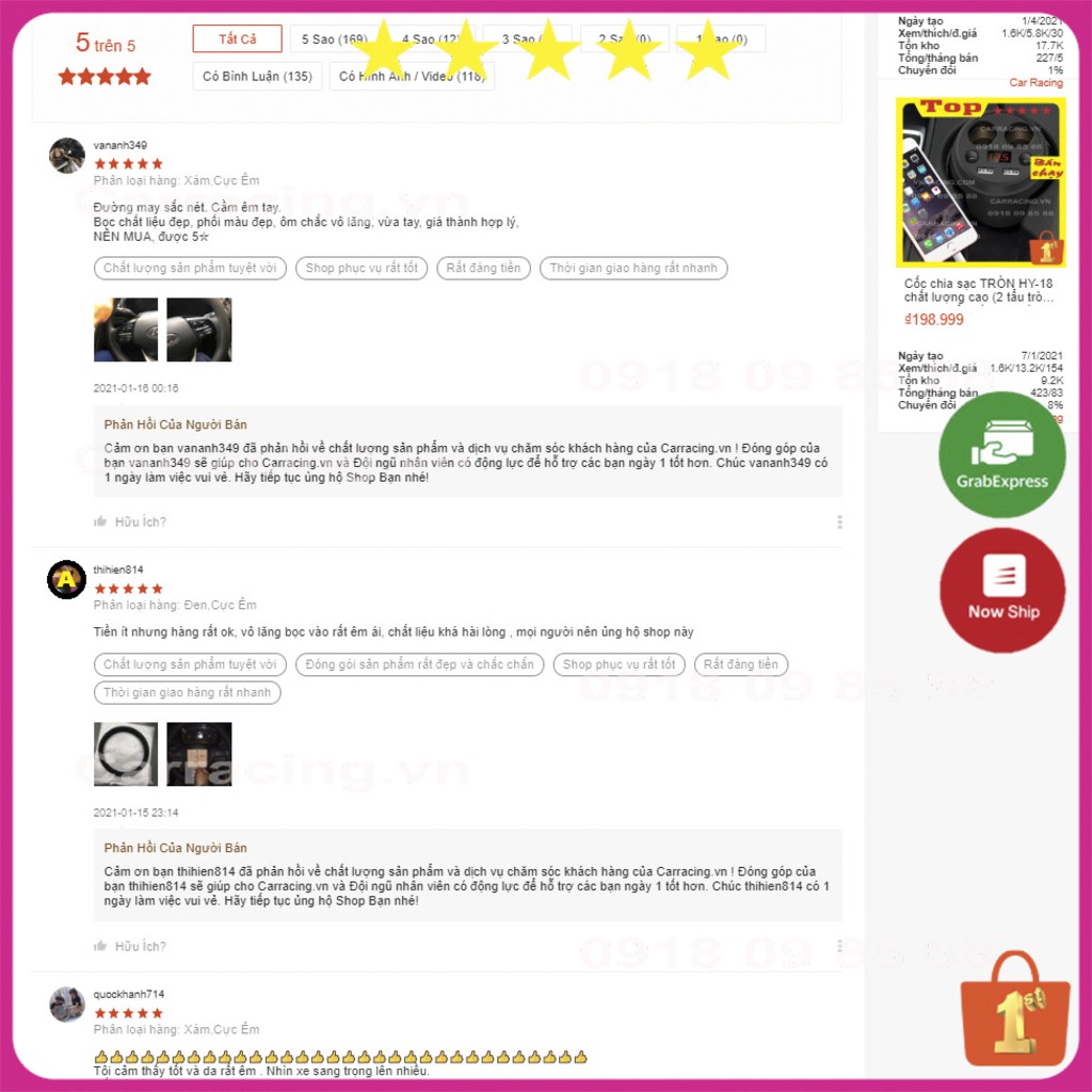 Bọc Da Vô Lăng - Bọc vô lăng SPARCO F1 Ốp đường kính 38cm phù hợp xe 4,5,7 chỗ , bán tải tại Việt Nam CARRACING | BigBuy360 - bigbuy360.vn