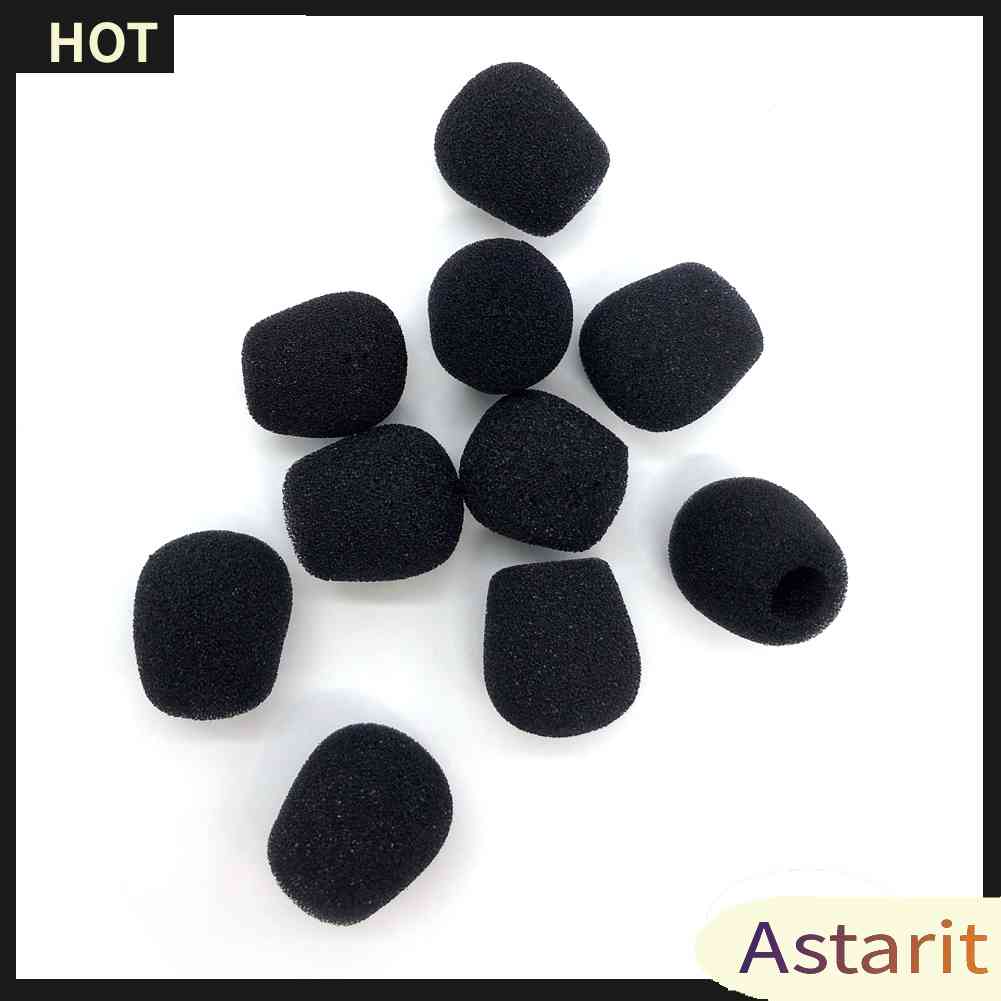 Set 10 Mút Xốp Mềm Bọc Đầu Micro 25mm