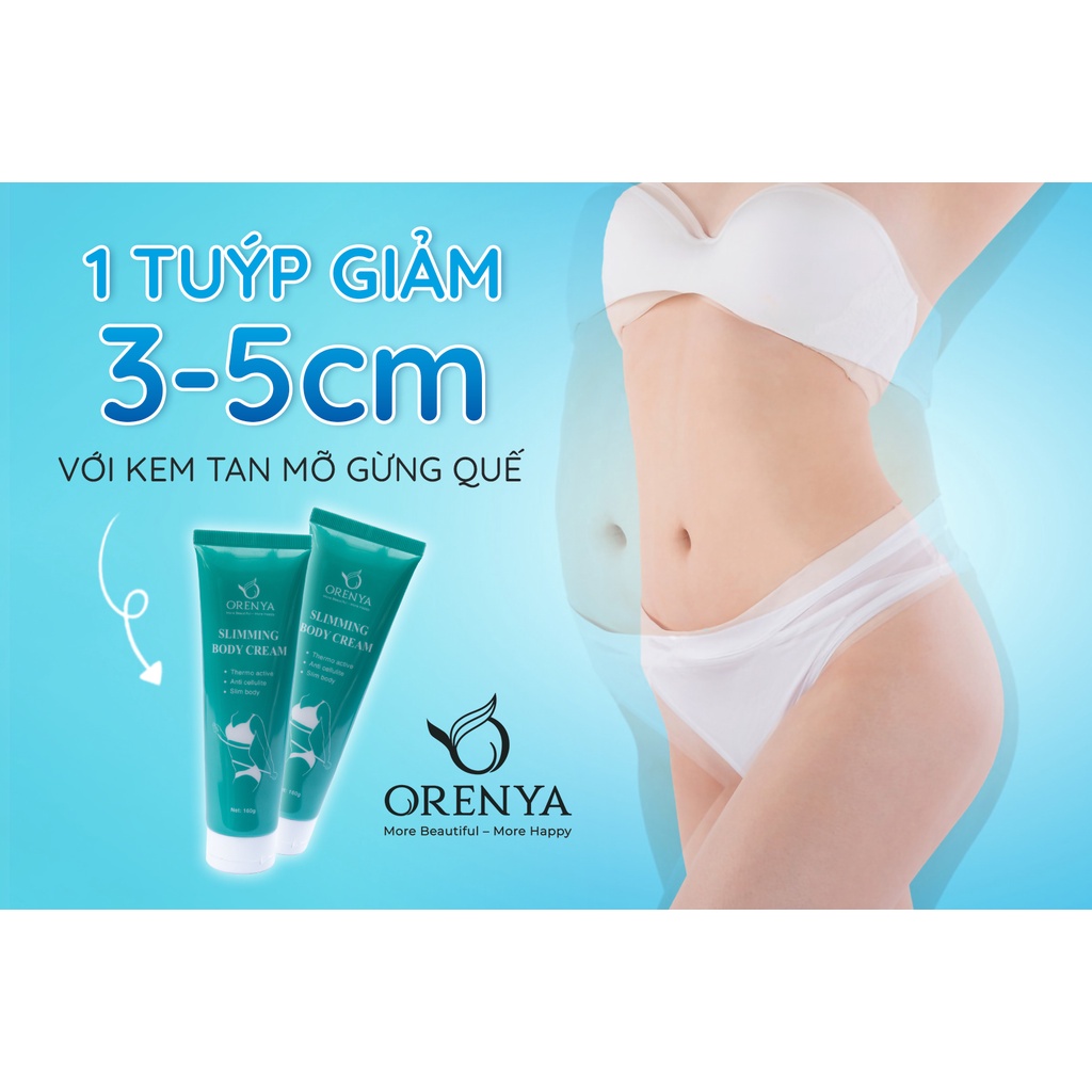 Kem Tan Mỡ Slimming Body Cream –  Massage Giúp Săn Chắc Và Giảm Mỡ, An Toàn Cho Người Dùng