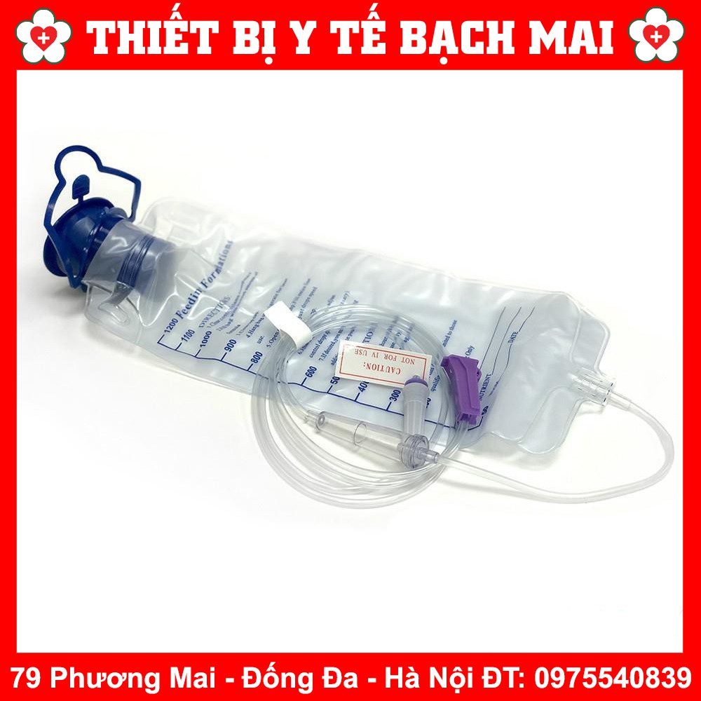 Túi Thải Độc Đại Tràng - Túi Truyền Enema - Túi Cho Ăn