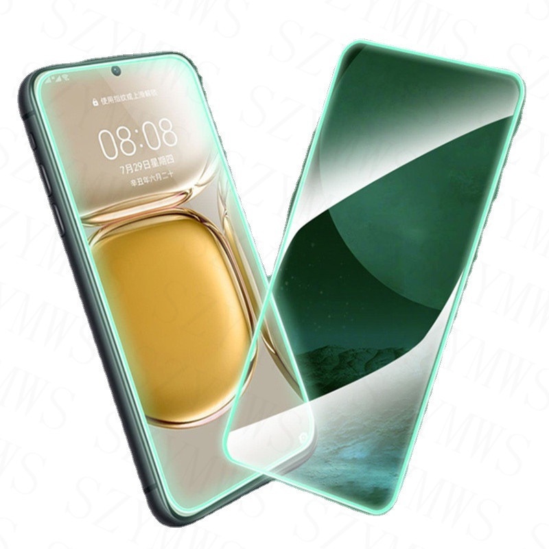 Kính Cường Lực Dạ Quang Bảo Vệ Màn Hình Cho iphone 15 14 13 12 11 pro max xs max x xs