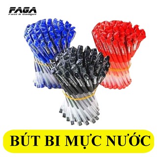 Set 100 bút bi mực nước văn phòng nhiều màu đều nét đẹp - butbi100