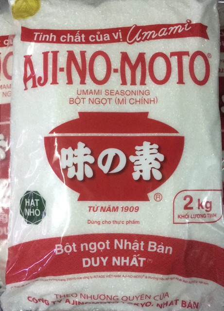 Mỳ chính AjI-NO-MOTO thương hiệu nhật bản loại 2 kg