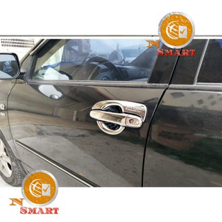 ToYoTa ALTIS,Combo Bộ 8 Ốp Tay và Hõm Cửa Altis 2009-2013 mạ crom Na No Smart Uy Tín Chất Lượng
