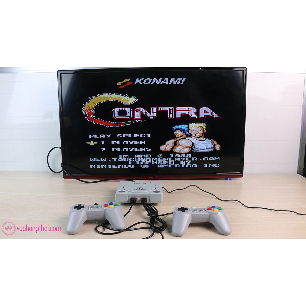 HÀNG CAO CẤP -  Máy chơi game 4 nút GameStation IB, cổng HDMI sắc nét, 628 game 8bit, 20 game 16bit  - Hàng Cao Cấp