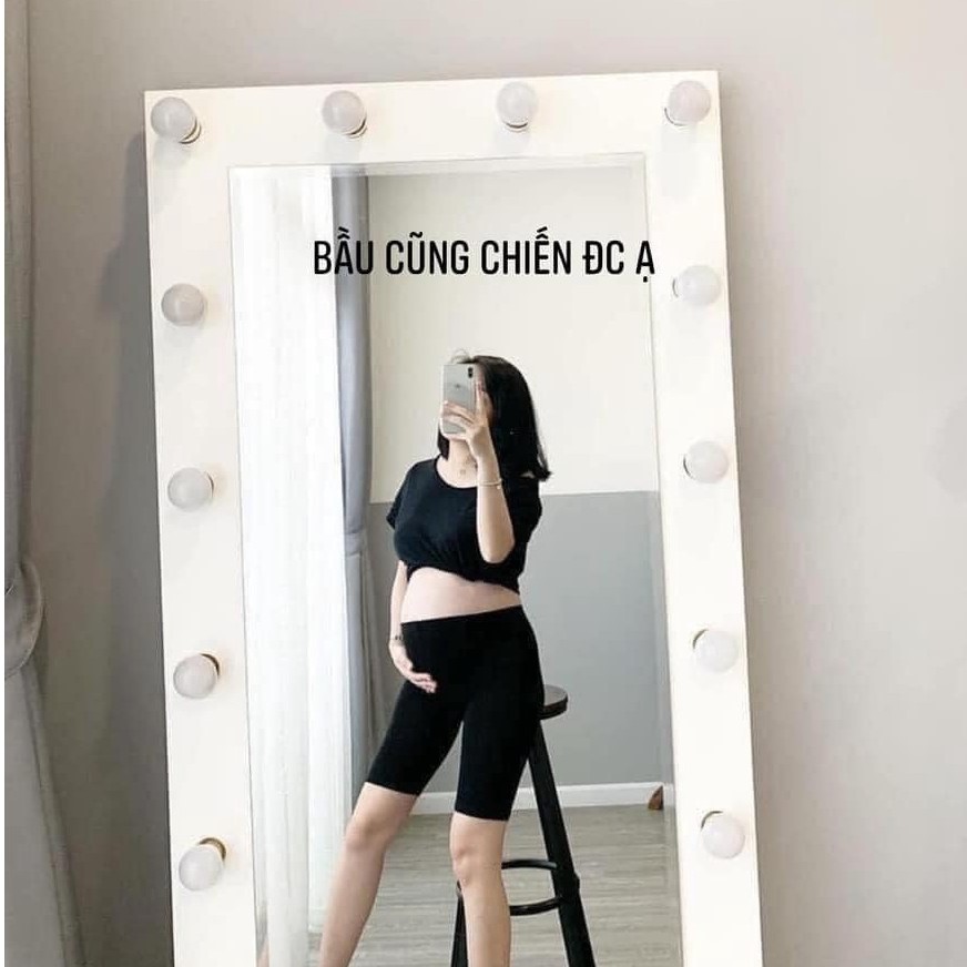 Quần legging nữ lửng cạp chun vải cao cấp co giãn dáng ôm PANOSI - Q318 | BigBuy360 - bigbuy360.vn