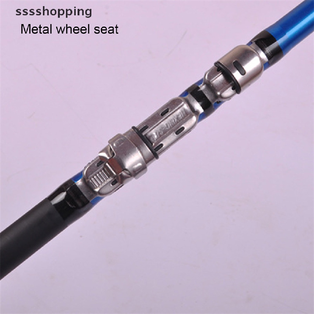 Cần Câu Cá 2 Khúc Có Đuôi Mềm Dài 1.3 / 1.5 / 1.8m / 2.1m