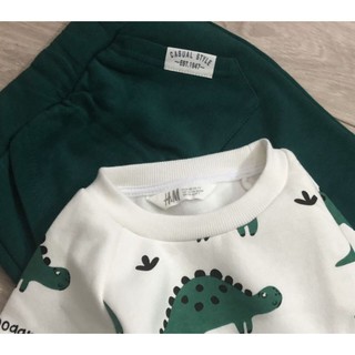 Bộ nỉ khủng long H&M