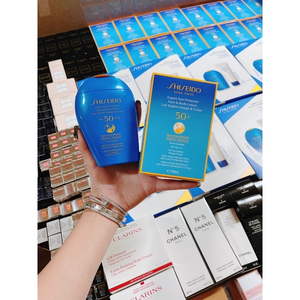Kem chống nắng Shiseido Face and Body SPF50+