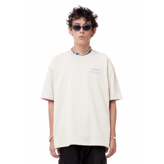 Áo thun nam ngắn tay Beuter Label Bone Boxy T-Shirt